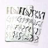 Nail Stamping Plates - Swirls